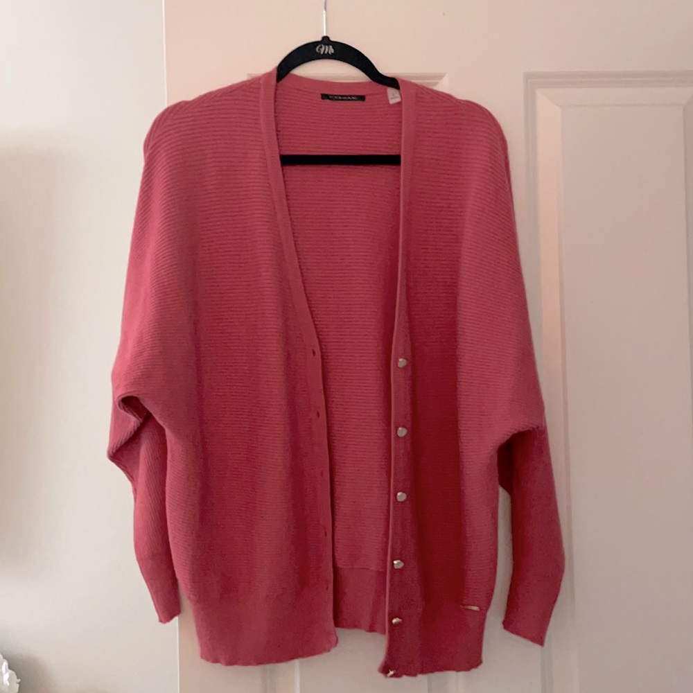 Women’s Tehari sweater in dusty pink